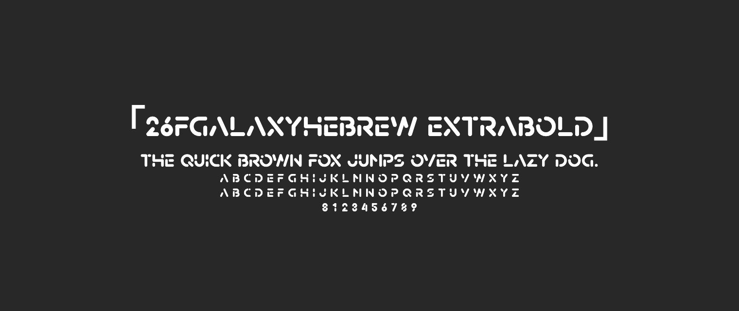 26FGalaxyHebrew-ExtraBold