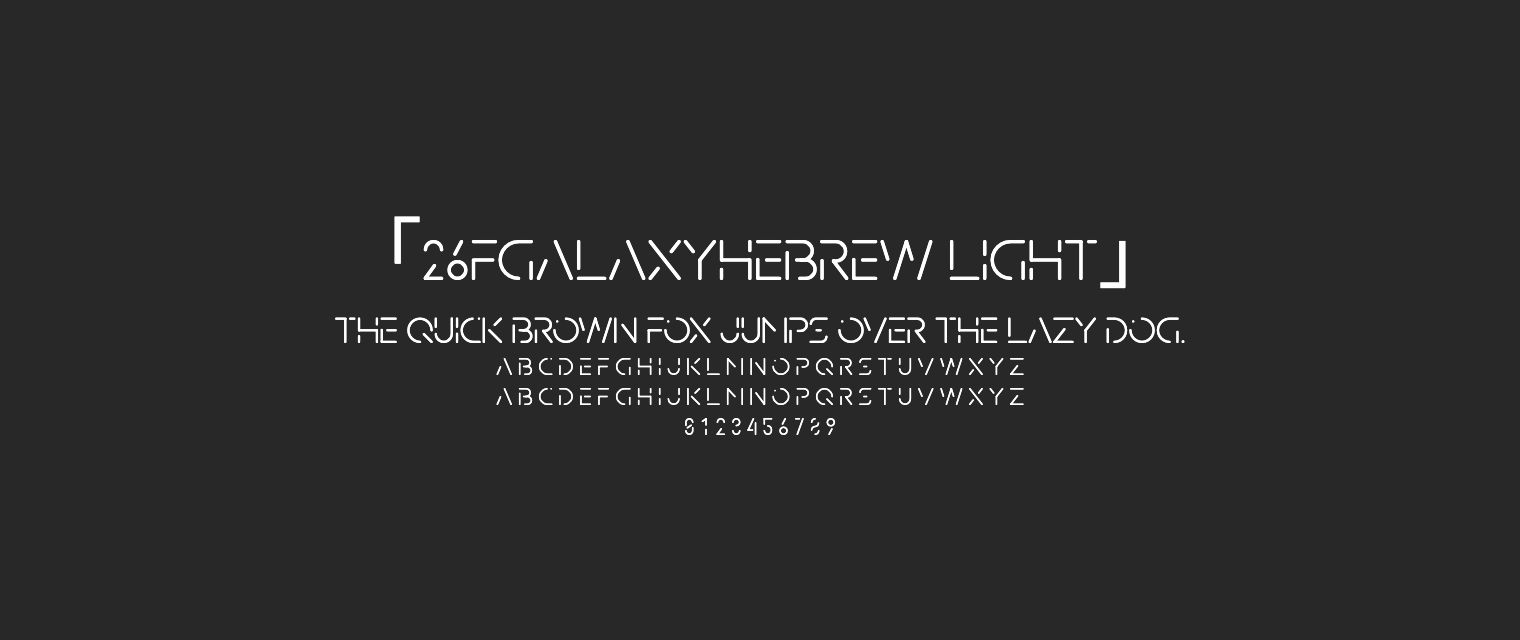 26FGalaxyHebrew-Light