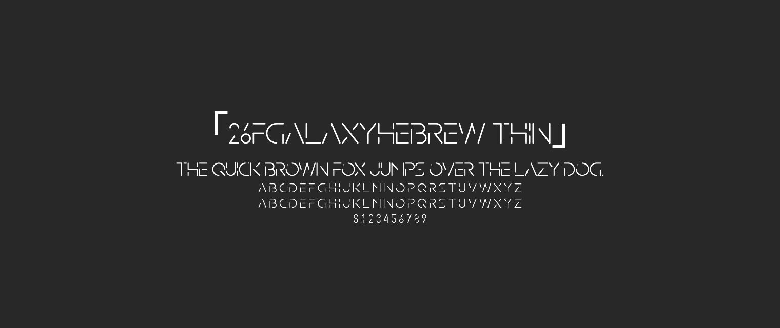 26FGalaxyHebrew-Thin