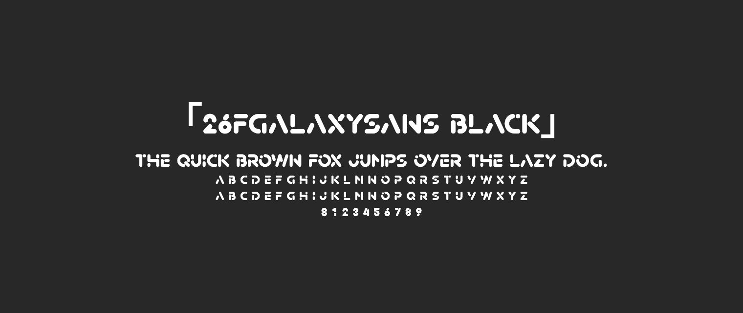 26FGalaxySans-Black