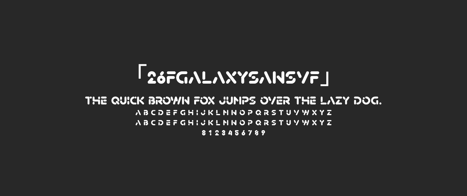 26FGalaxySansVF