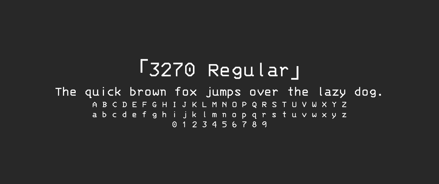 3270-Regular