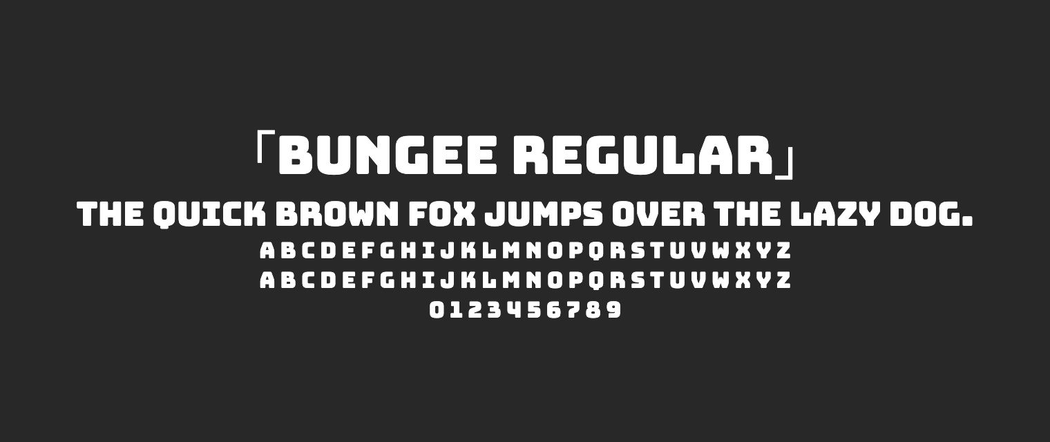 Bungee-Regular