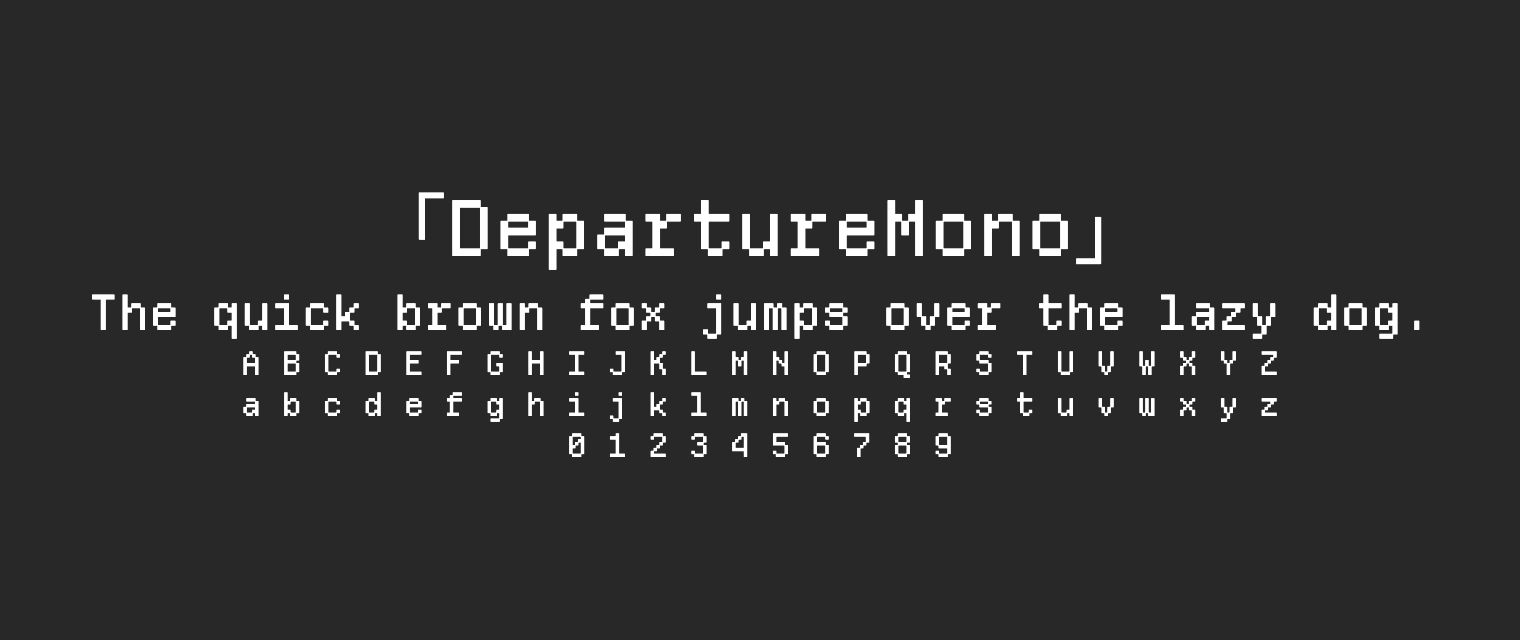 DepartureMono