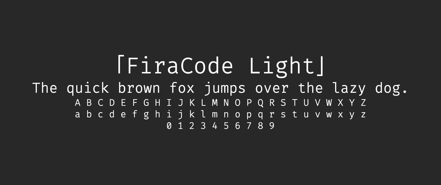 FiraCode-Light