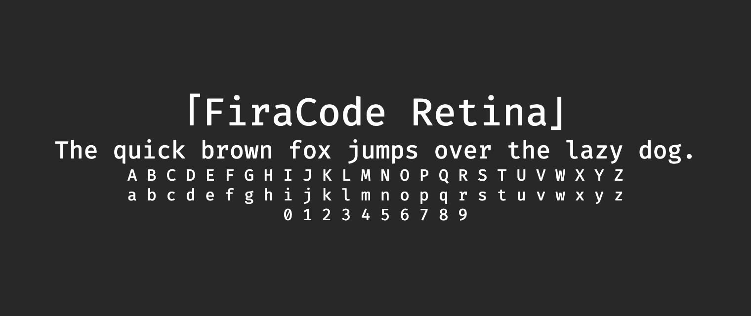 FiraCode-Retina