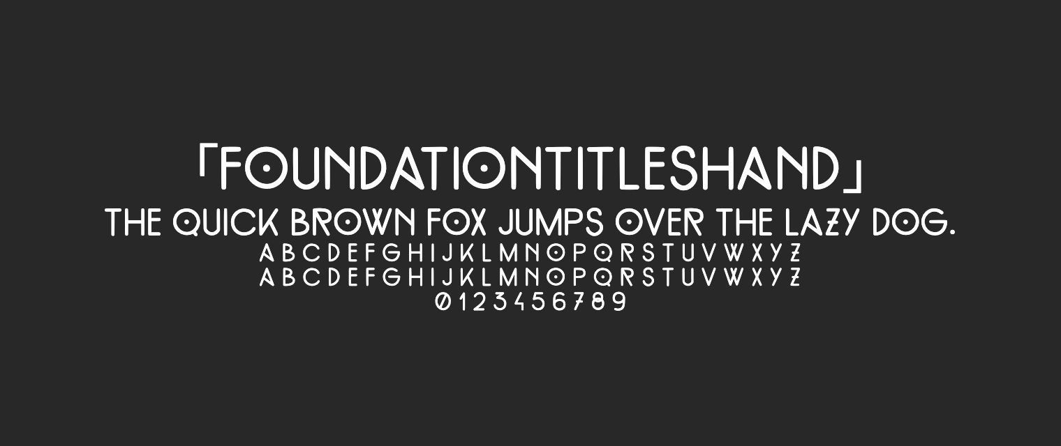 FoundationTitlesHand