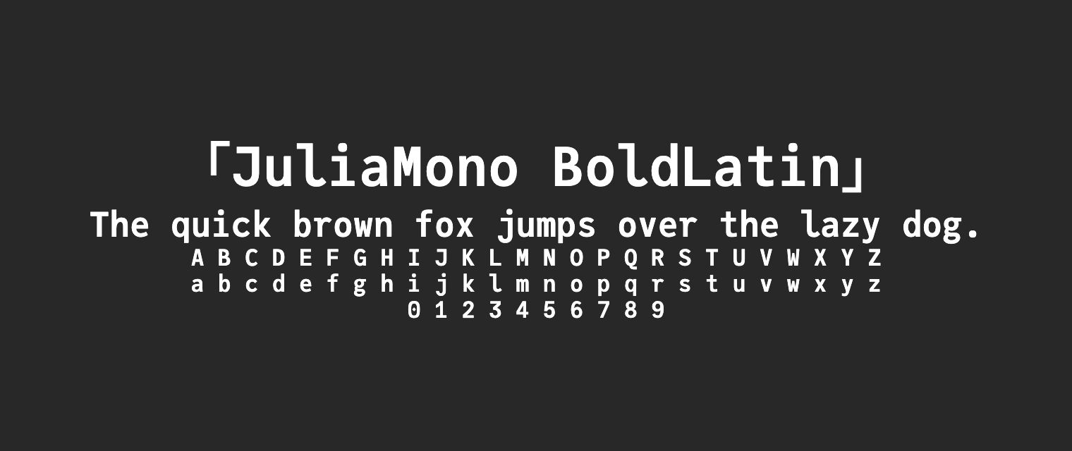 JuliaMono-BoldLatin