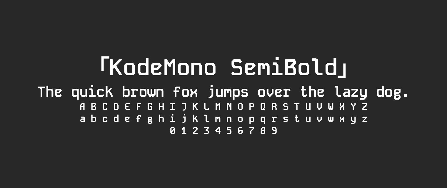 KodeMono-SemiBold