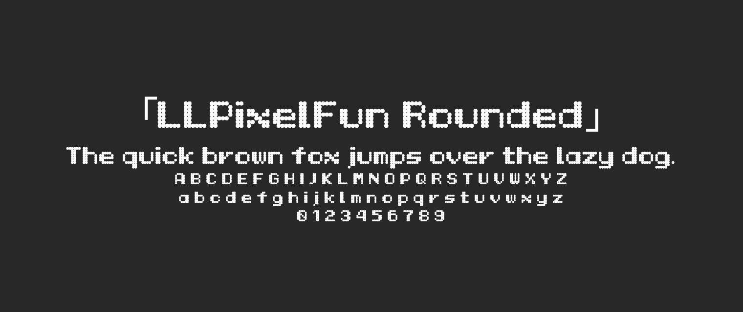 LLPixelFun-Rounded