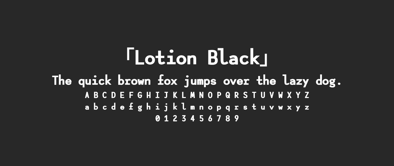 Lotion-Black
