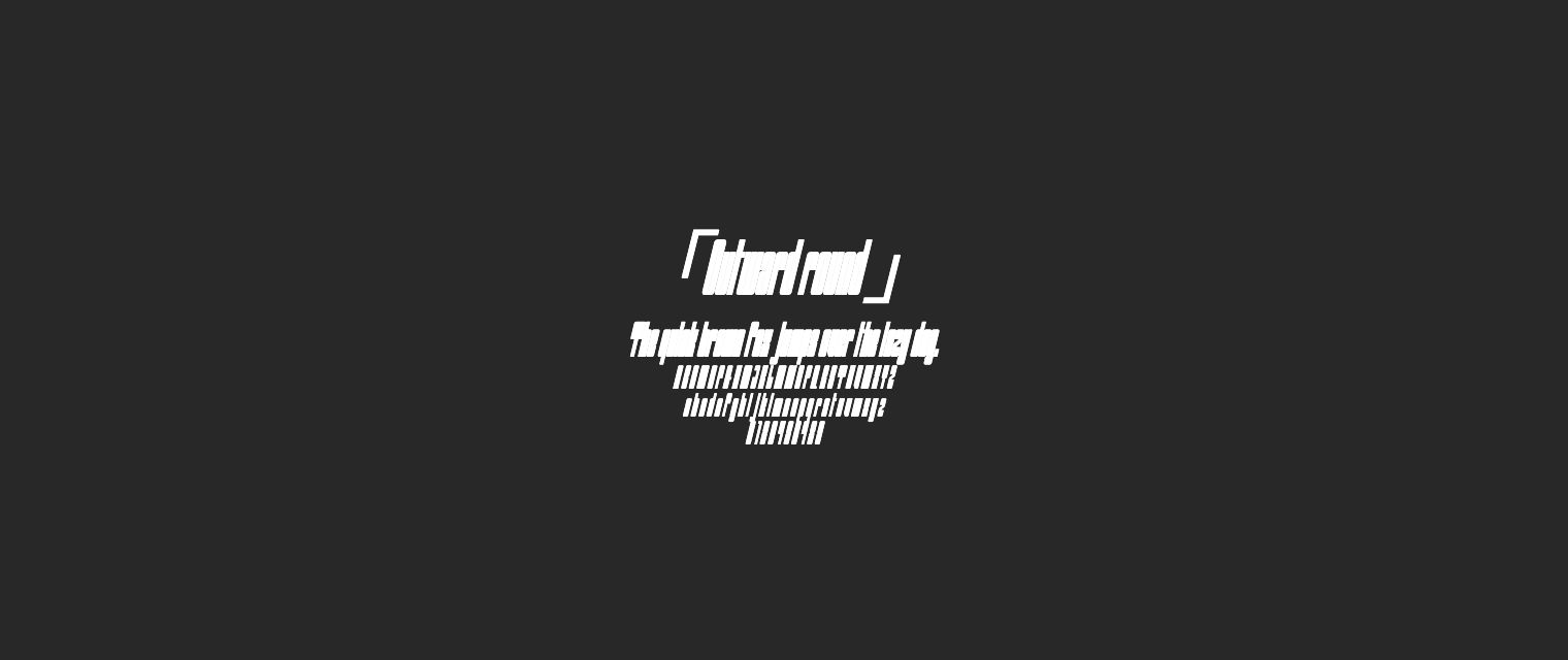 Outward-round