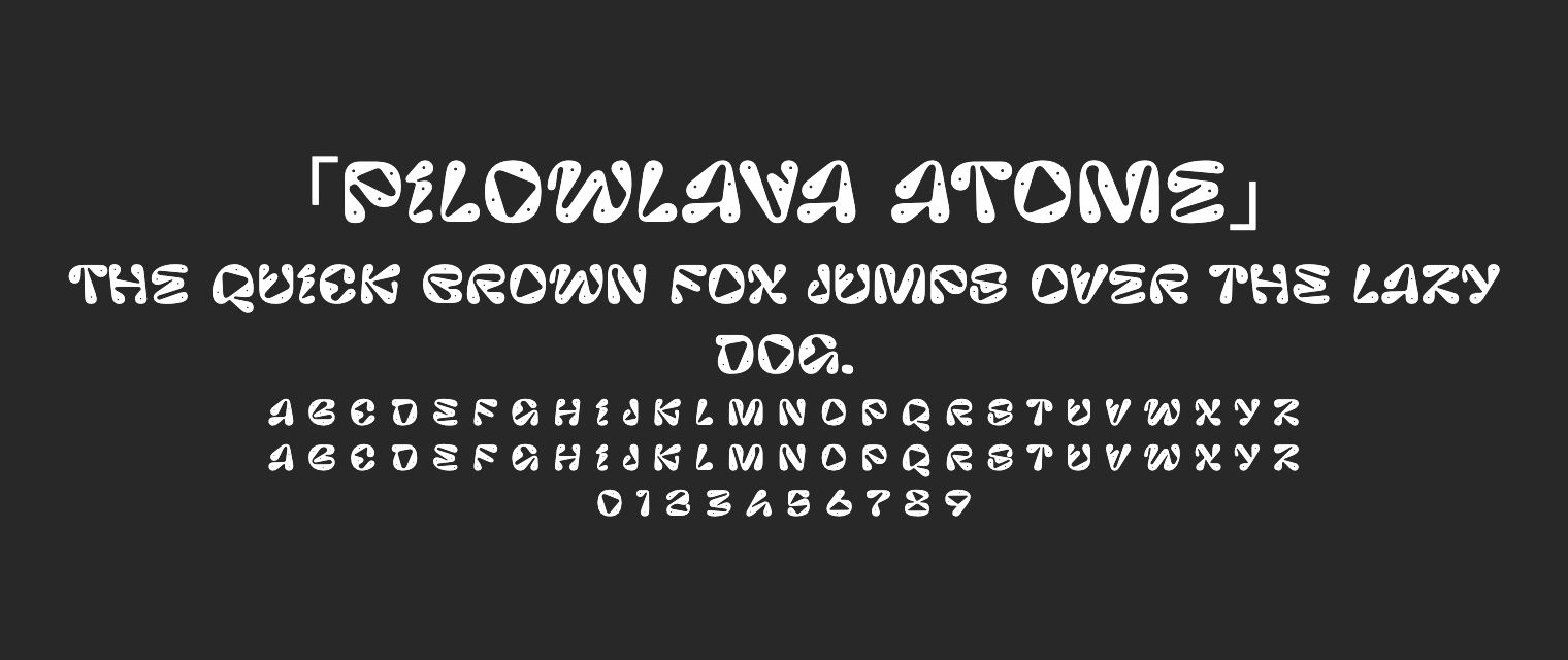 Pilowlava-Atome