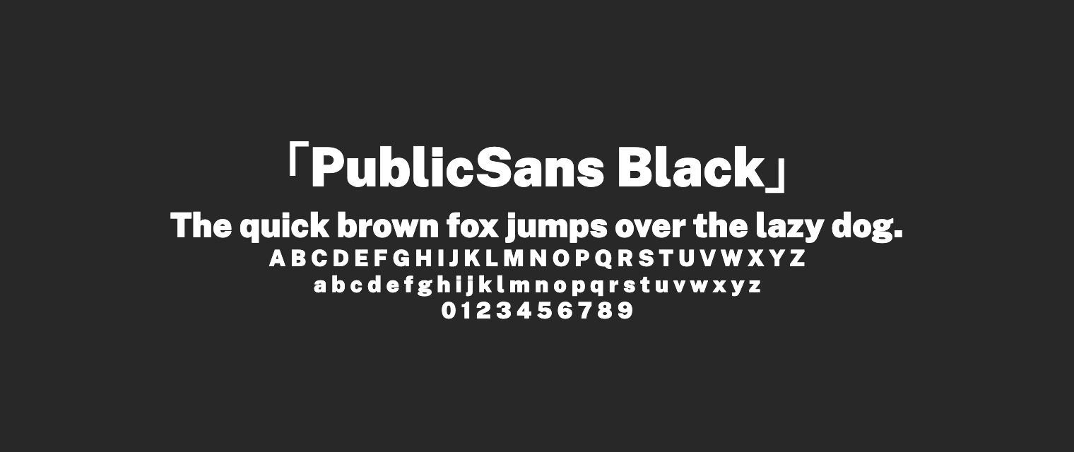 PublicSans-Black