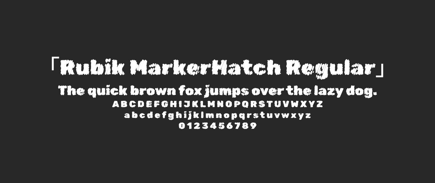 Rubik-MarkerHatch-Regular