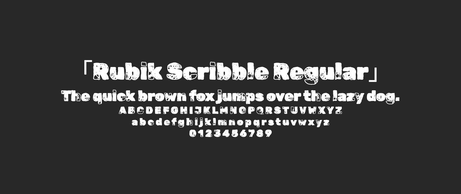 Rubik-Scribble-Regular
