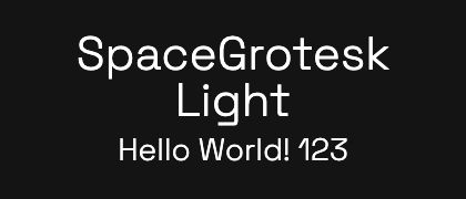 SpaceGrotesk-Light