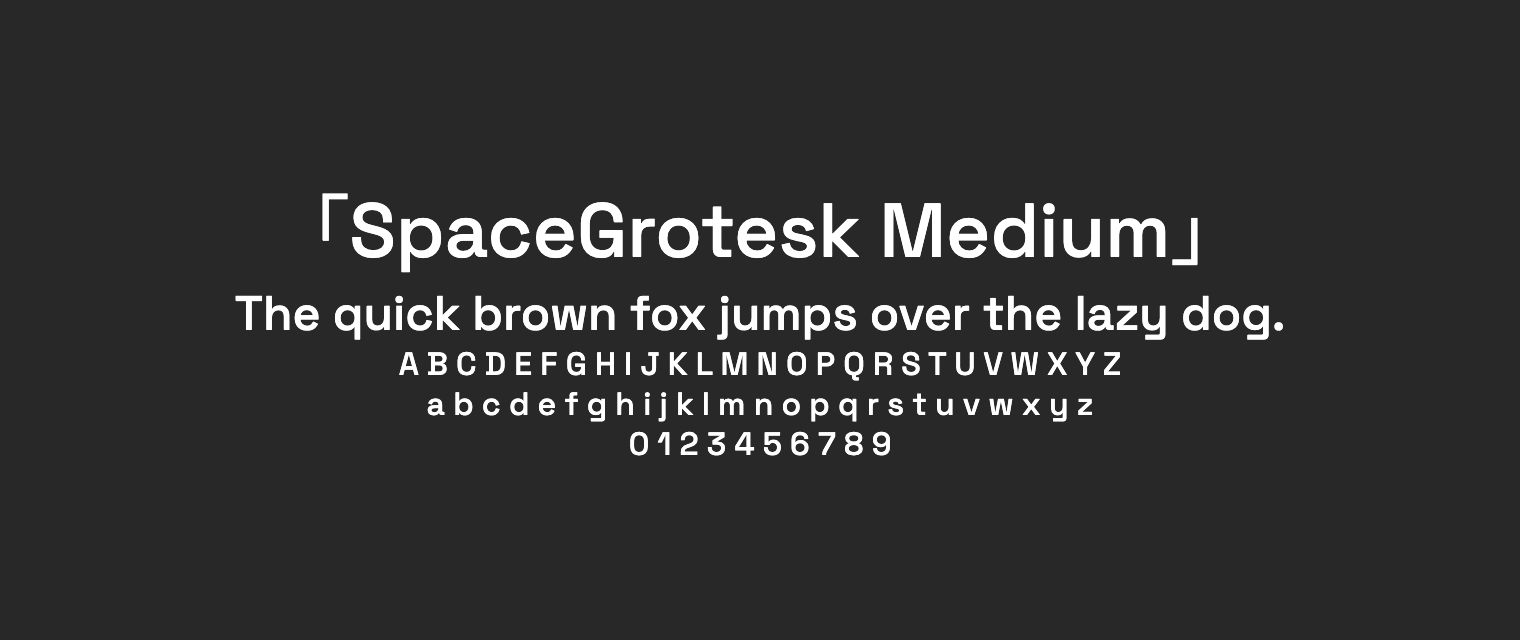 SpaceGrotesk-Medium