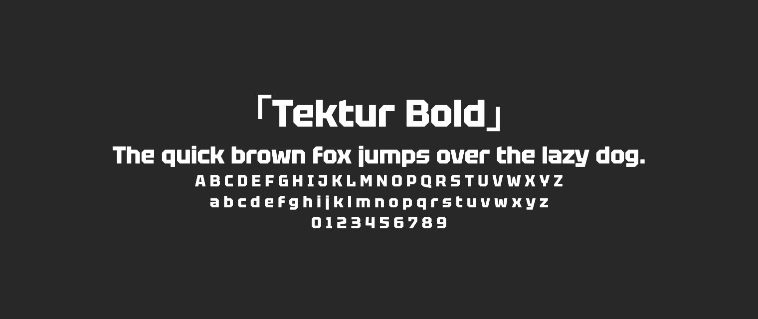 Tektur-Bold