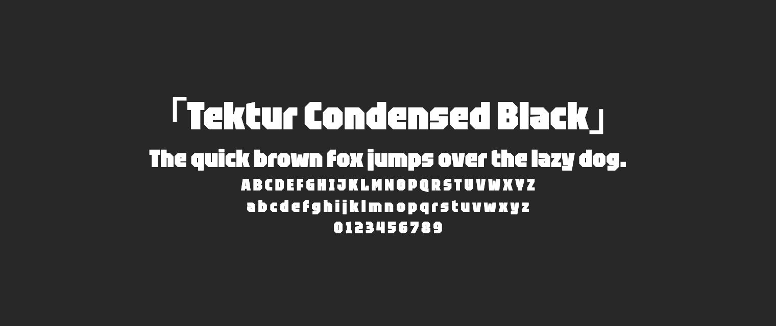 Tektur-Condensed-Black