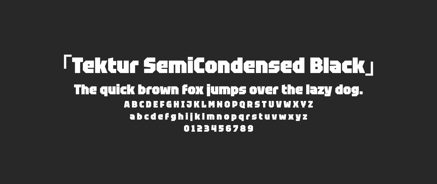 Tektur-SemiCondensed-Black