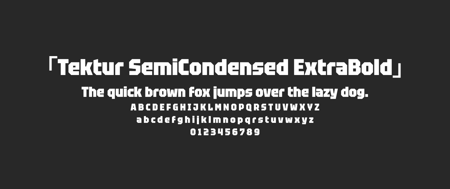 Tektur-SemiCondensed-ExtraBold