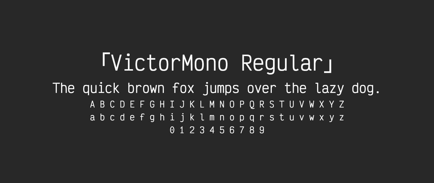 VictorMono-Regular